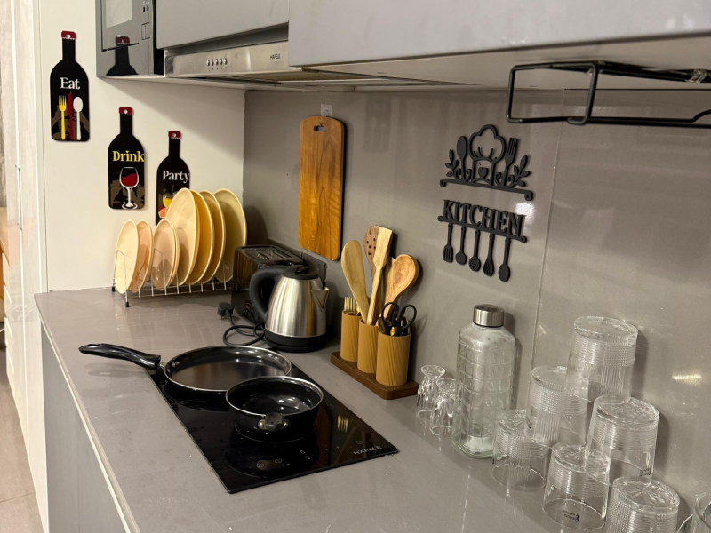 Equipped kitchen